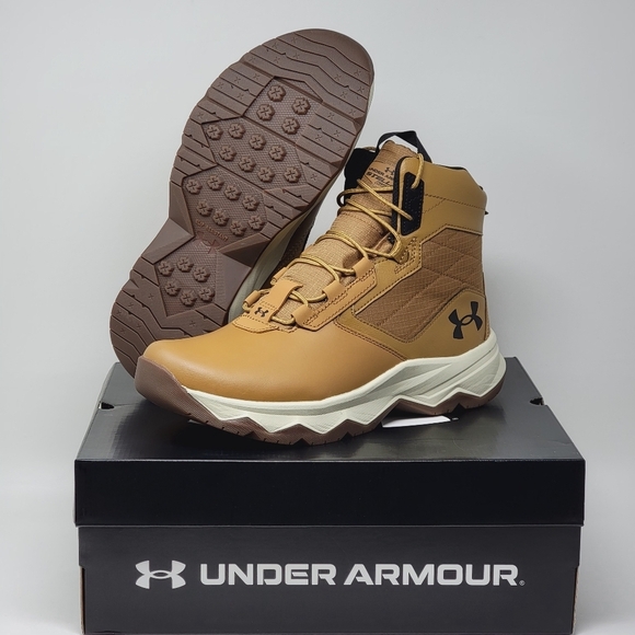 Under Armour UA Stellar G2 6" Tactical Boots Hiking 3025578-200 Men Size 8.5 New - Picture 1 of 9